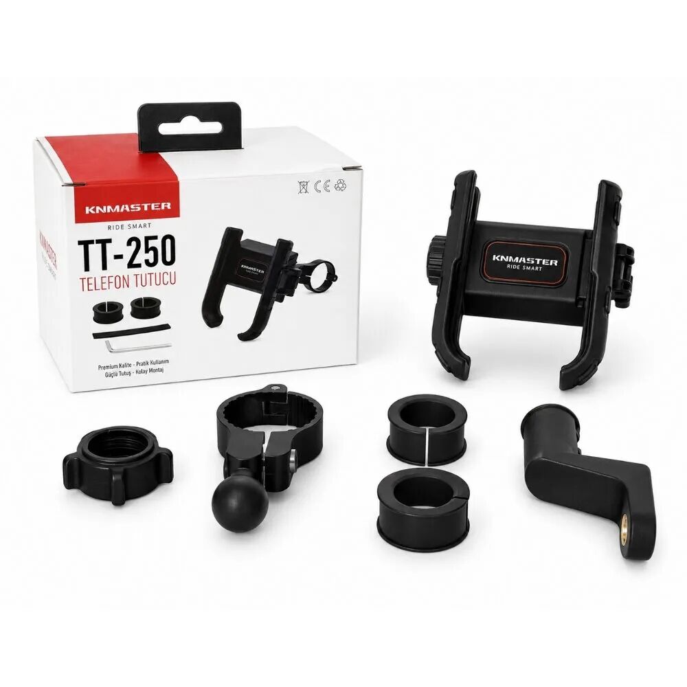 KNMASTER TT250 Motosiklet Telefon Tutucu