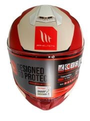 MT TARGO PRO BİGER C5 PEARL MAT RED KIRMIZI KASK XL BEDEN