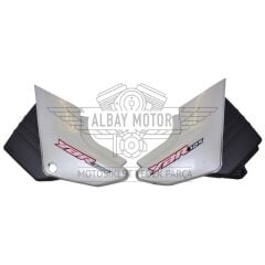 YAMAHA YBR 125 AKÜ KAPAK TAKIM GRİ 2004-2009