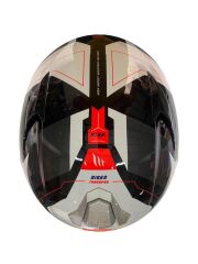 MT TARGO PRO BİGER B0 GLOSS WHİTE BEYAZ KASK S