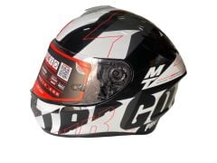 MT TARGO PRO BİGER B0 GLOSS WHİTE BEYAZ KASK S BEDEN