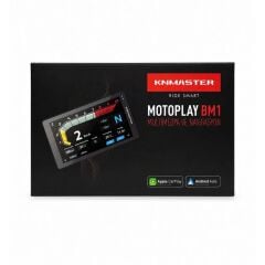KNMASTER MOTOPLAY BM1 – 7¨ BMW Uyumlu Motosiklet CarPlay & Android Auto Multimedya Ekranı