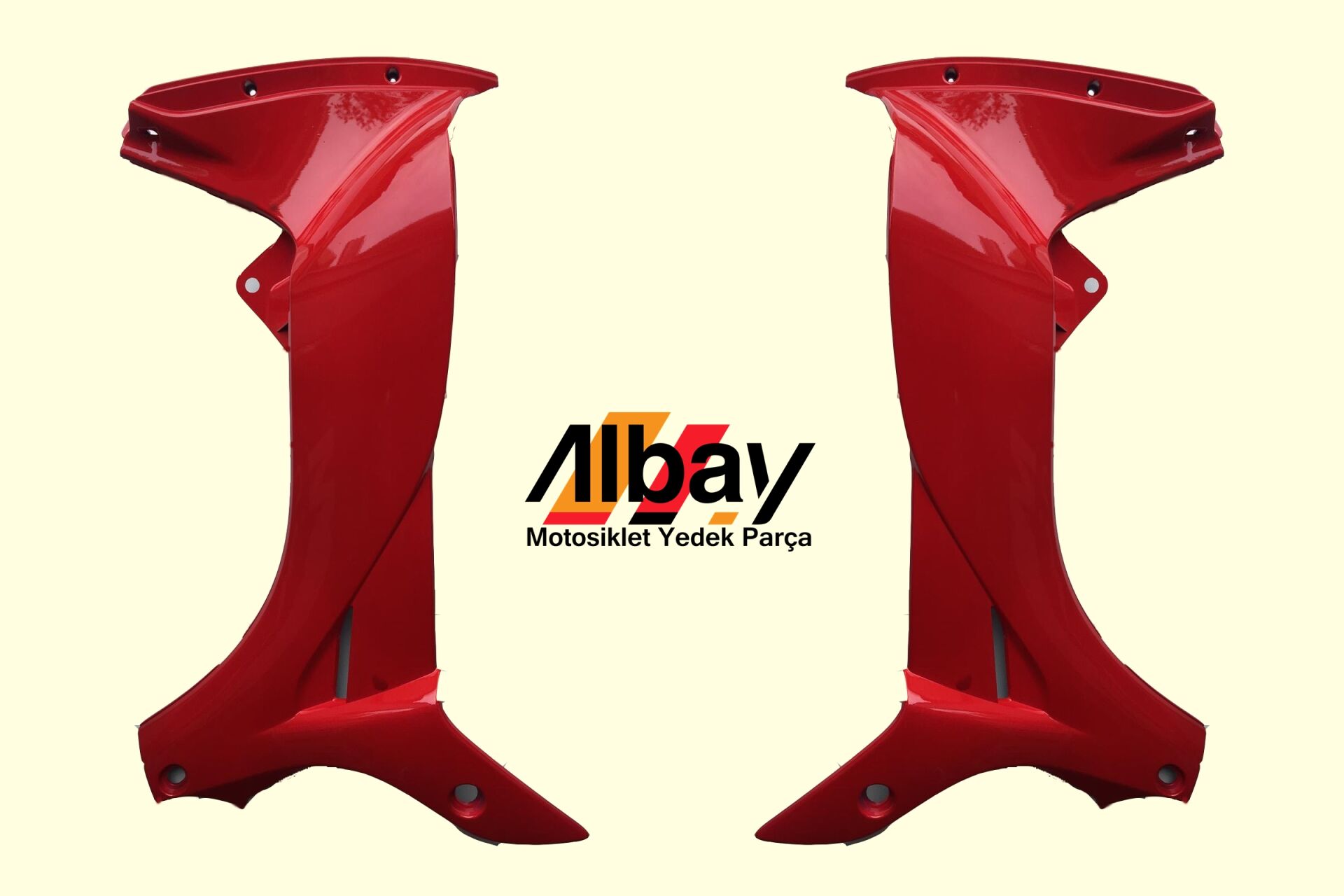 YAMAHA CRYPTON R İÇ DİZLİK KIRMIZI TAKIM TAİWAN 2005-2008
