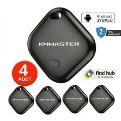 KNMASTER KNTAG 1 – 4’lü Paket Android Akıllı Takip Cihazı