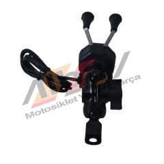 TELEFON TUTUCU USB ŞARJ ÇIKIŞLI