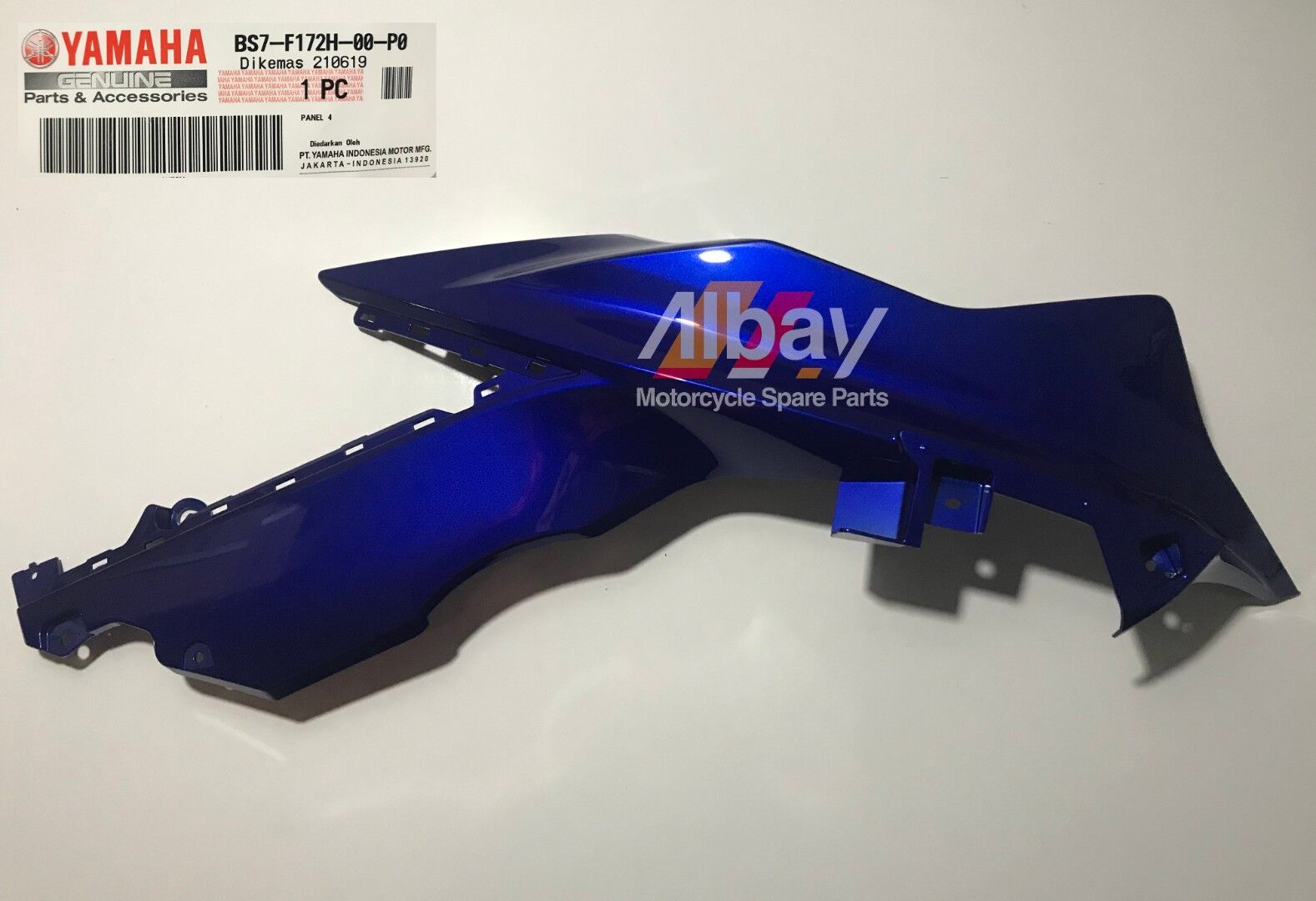 YAMAHA YZF R25 2019 PANEL 4 SAĞ MAVİ ORJİNAL