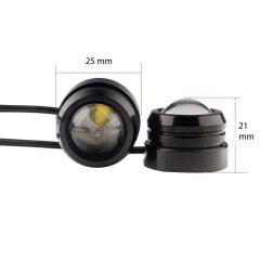 KNMASTER Kartal Gözü Gündüz Farı Eagle Eye / 3M Yapıştırmalı