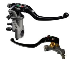 BREMBO ÖN FREN MERKEZİ VE DEBRİYAJ LEVYESİ KOMPLE BRAKETLİ SİYAH