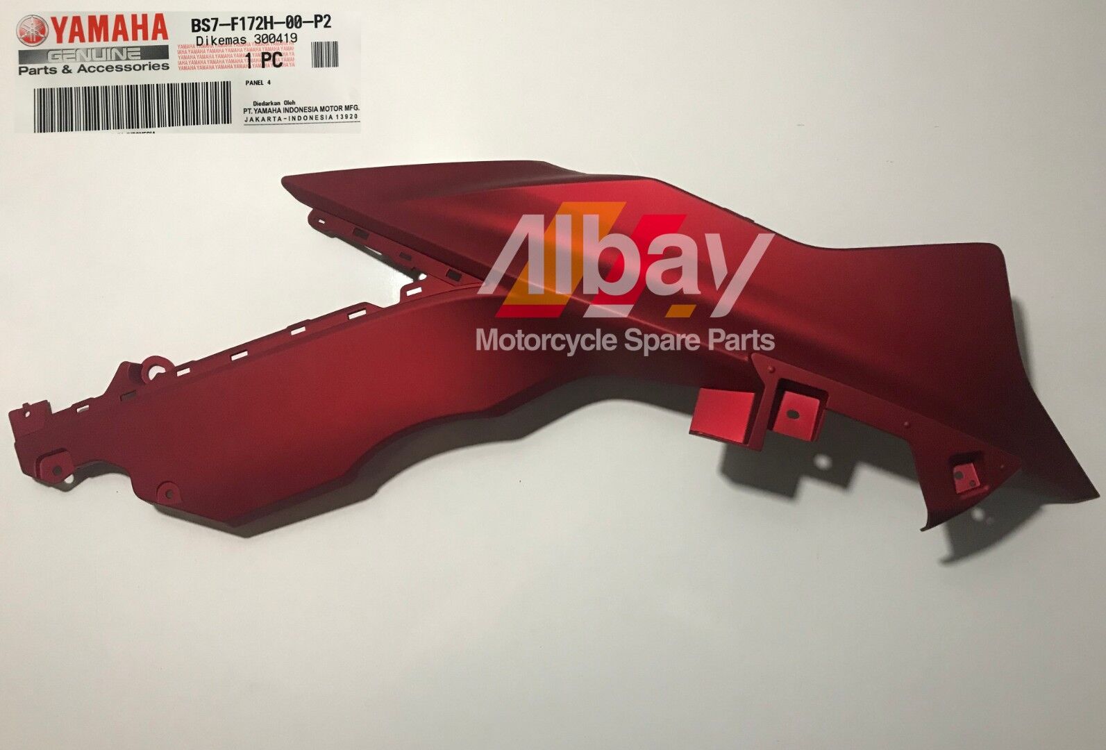 YAMAHA YZF R25 2019 PANEL 4 SAĞ MAT KIRMIZI ORJİNAL