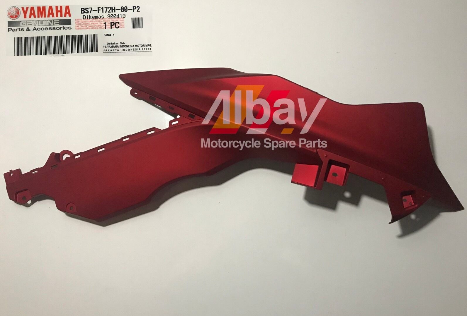 YAMAHA YZF R25 2019 PANEL 4 SAĞ MAT KIRMIZI ORJİNAL