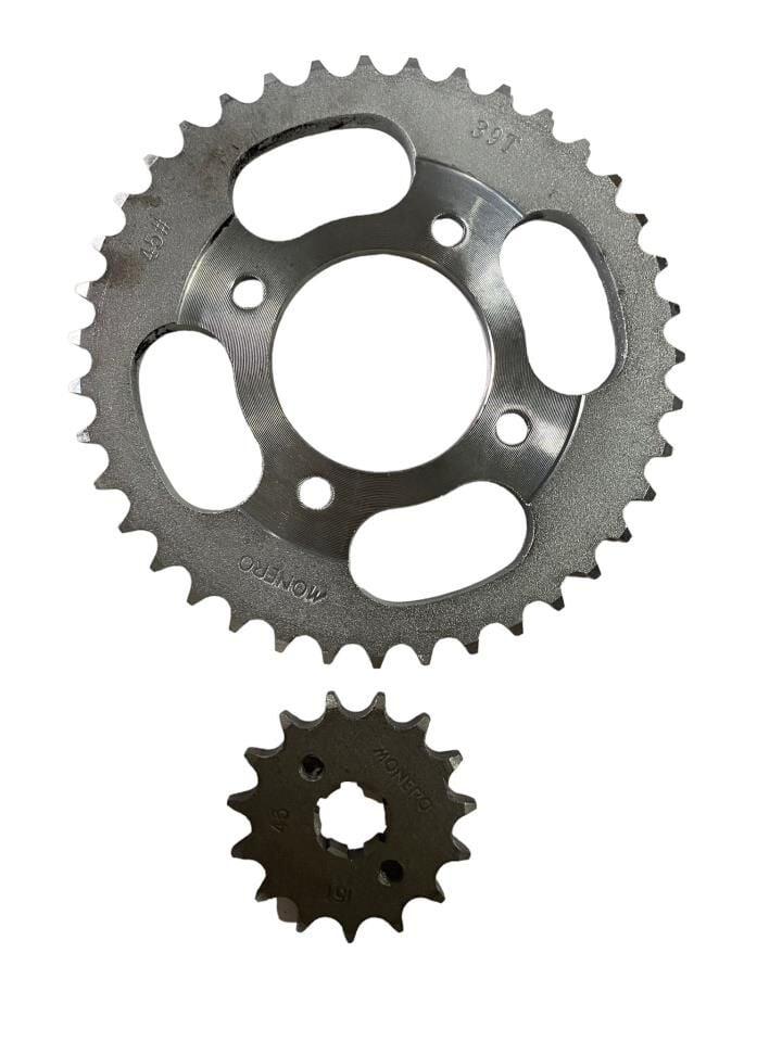 MONDİAL Z-ONE 180 ÖN ARKA DİŞLİ SET 15-39T