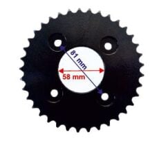 HONDA İNNOVA ARKA DİŞLİ 37T 428 KALIN ZİNCİR