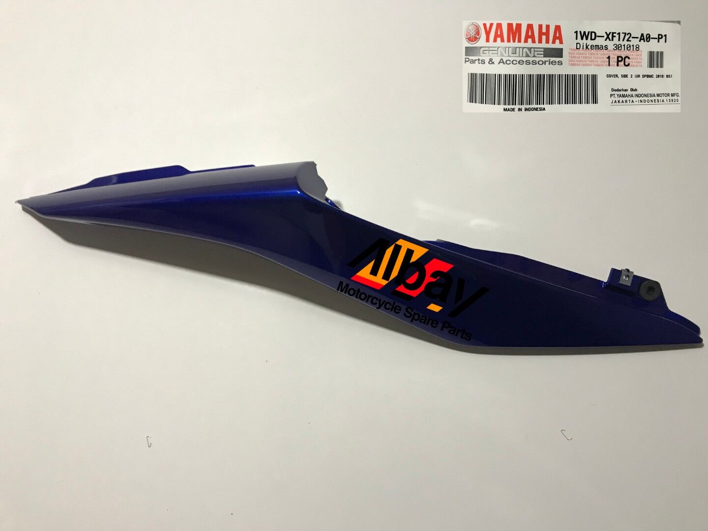 YAMAHA YZF R25 2019 SELE ALTI GRENAJ MAVİ SAĞ ORJİNAL