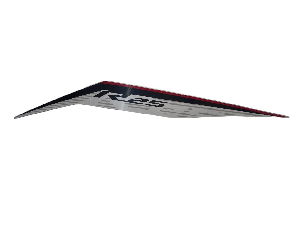 YAMAHA YZF R25 2020 PANEL 1 ETİKETİ SOL MAT GRİ ORJİNAL