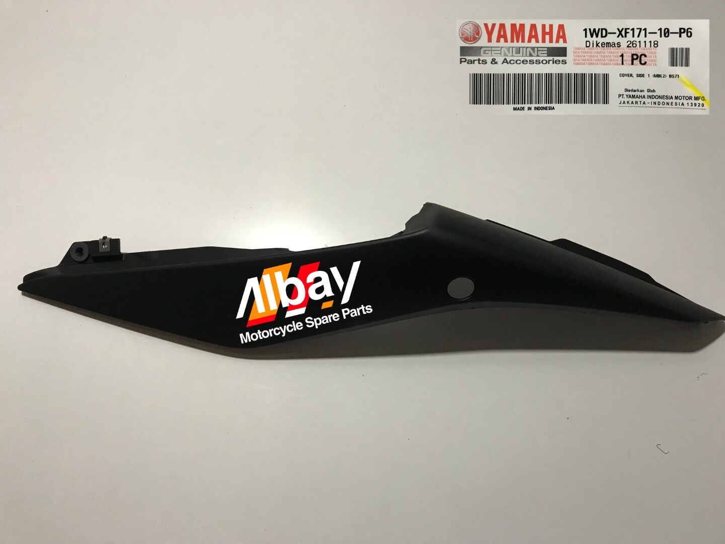 YAMAHA YZF R25 2019 SELE ALTI GRENAJ MAT SİYAH SOL ORJİNAL