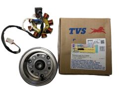 TVS APACHE RTR 150-180 STATÖR VOLANT SET ORJİNAL