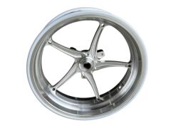 YAMAHA NMAX 125-155 CNC MODİFİYE JANT GÜMÜŞ GRİ SET 2015-2020