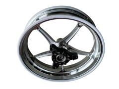 YAMAHA NMAX 125-155 CNC MODİFİYE JANT GÜMÜŞ GRİ SET 2015-2020