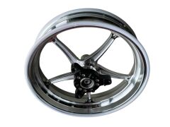 YAMAHA NMAX 125-155 CNC MODİFİYE JANT GÜMÜŞ GRİ SET 2015-2020