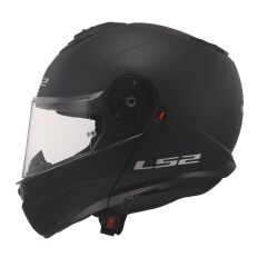 LS2 STROBE 2 ÇENE AÇILIR KASK MAT SİYAH M