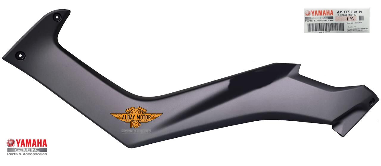 YAMAHA NMAX 125-155 YAN KAPAK 3 SOL ORJİNAL FÜME 2015-2020