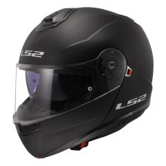 LS2 STROBE 2 ÇENE AÇILIR KASK MAT SİYAH XL