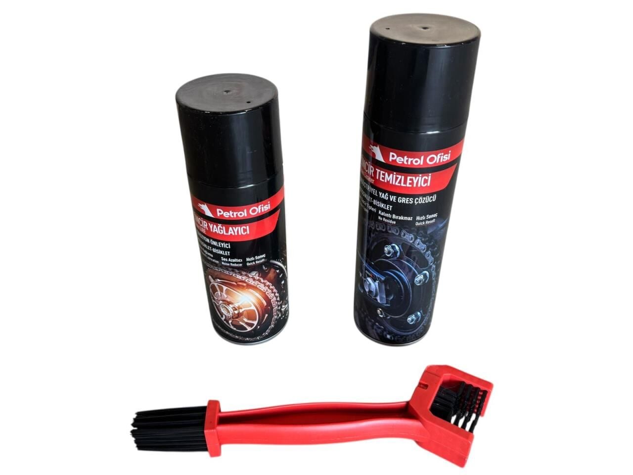 MOTOSİKLET ZİNCİR BAKIM SETİ PETROL OFİSİ