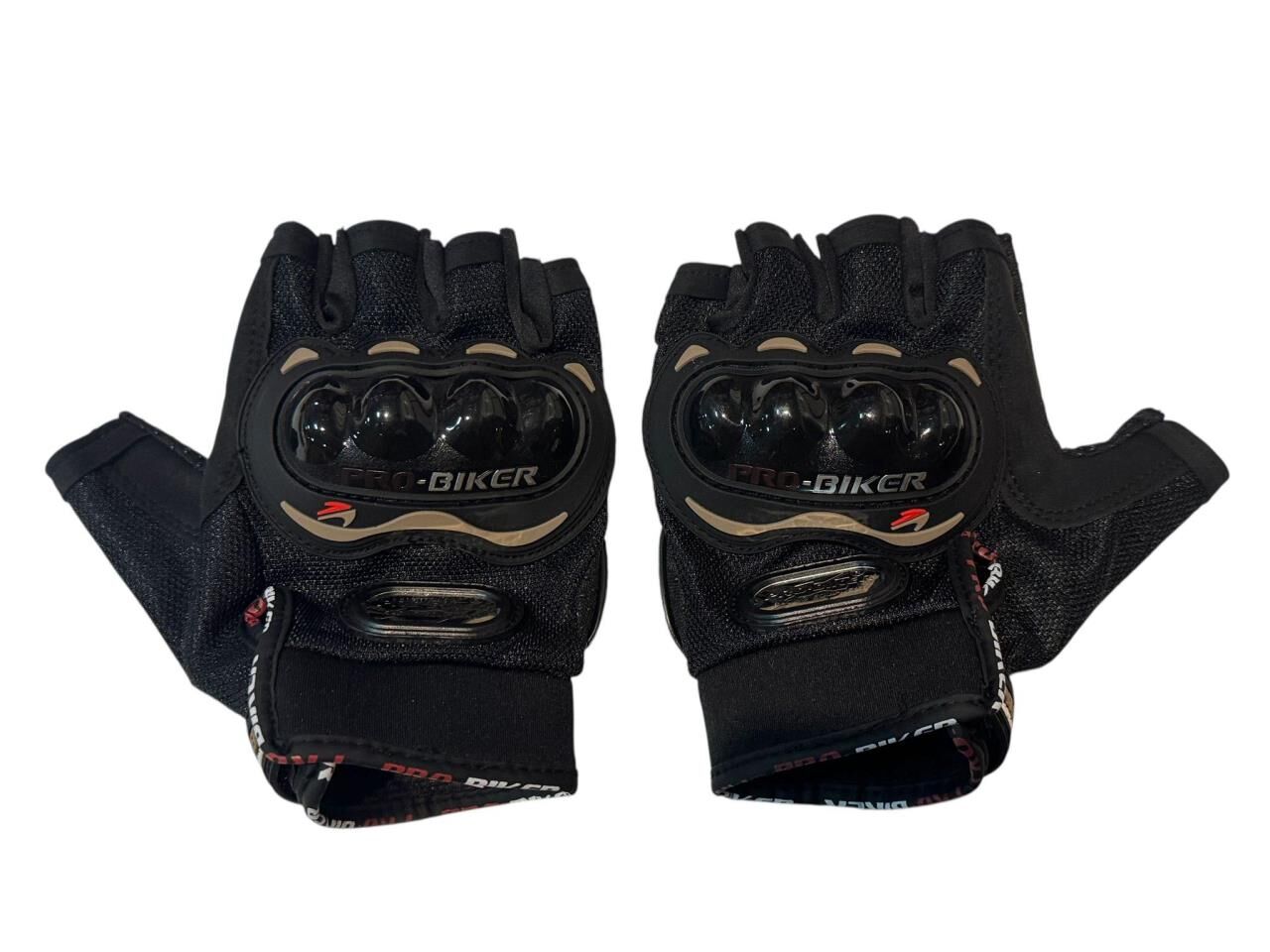 PROBİKER YARIM KISA SİYAH ELDİVEN M BEDEN