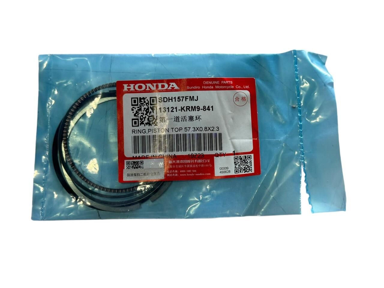 HONDA CBF 150 PİSTON SEGMAN SET ORJİNAL STANDART