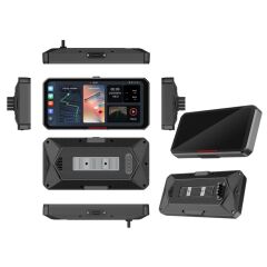 KNMASTER MOTOPLAY 1000 – 6.25” Kablosuz CarPlay & Android Auto Destekli Motosiklet Multimedya Ekranı