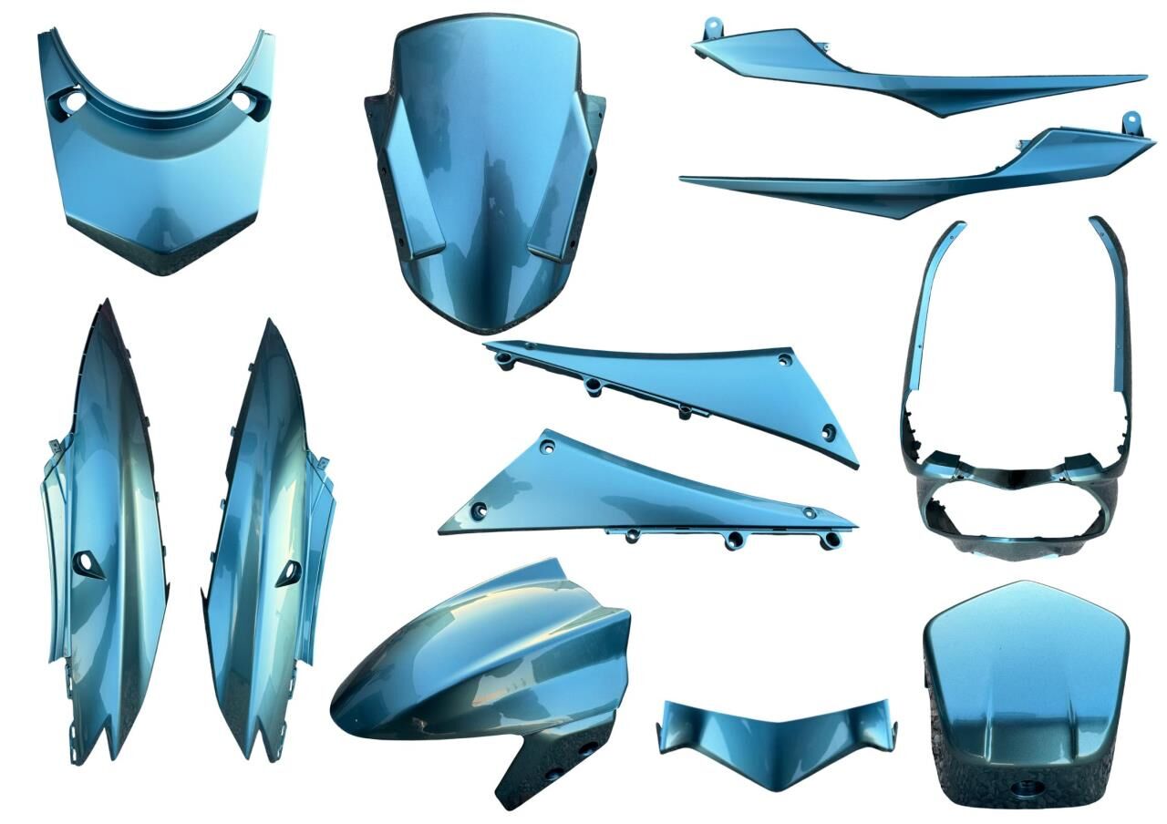 KUBA RKS NEWLİGHT 125 PRO KAPORTA SET PETROL YEŞİL İTHAL