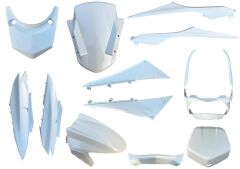 KUBA RKS NEWLİGHT 125 PRO KAPORTA SET BEYAZ İTHAL