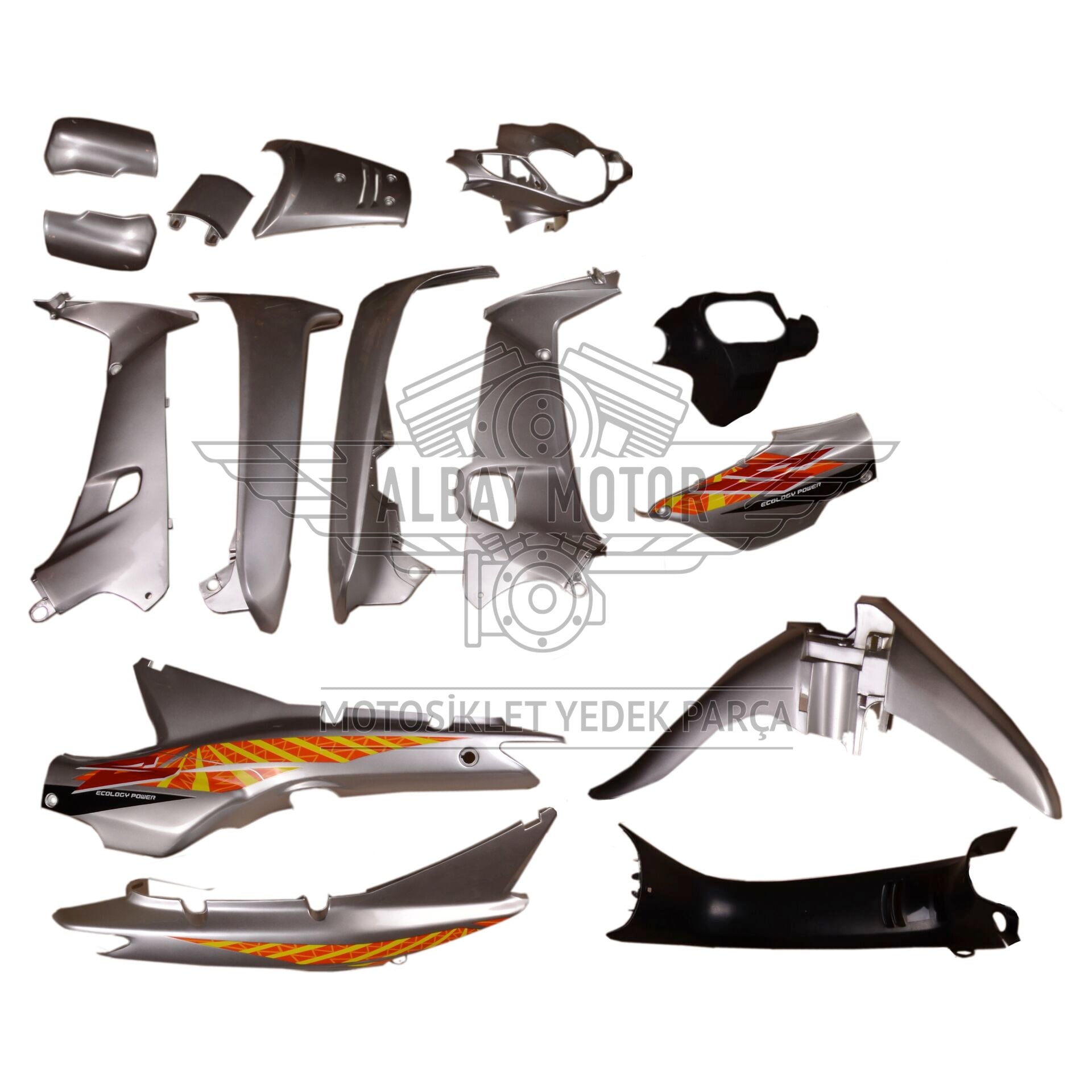 CUP 100 KAPORTA SET KALİPSO ÇELİK GRİ OEM