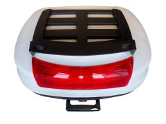 FİRSTBAG TOP CASE 44 LİTRE CARGO BEYAZ MOTOSİKLET ARKA ÇANTA
