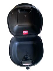 GİVİ E300N MOTOSİKLET ARKA ÇANTA BEYAZ Reflektörlü 30 Litre
