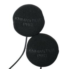 Knmaster KN2300 Motosiklet Kask İnterkom Bluetooth Intercom Kulaklık Seti siyah