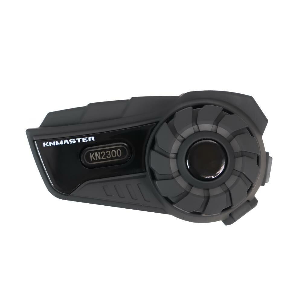 Knmaster KN2300 Motosiklet Kask İnterkom Bluetooth Intercom Kulaklık Seti siyah
