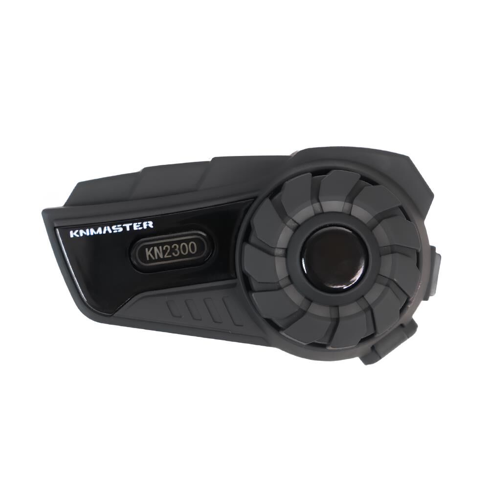 Knmaster KN2300 Motosiklet Kask İnterkom Bluetooth Intercom Kulaklık Seti siyah