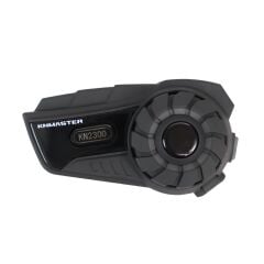 Knmaster KN2300 Motosiklet Kask İnterkom Bluetooth Intercom Kulaklık Seti siyah