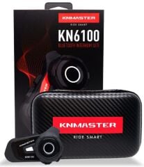 Knmaster KN6100 Motosiklet Kask İnterkom Bluetooth Intercom Kulaklık Seti siyah