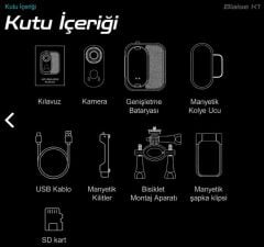 BLAISE K1 AKSİYON KAMERA+32Gb SD Kart