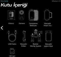 BLAISE K1 AKSİYON KAMERA+32Gb SD Kart