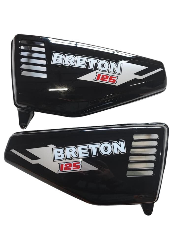 CG 125 KANUNİ BRETON AKÜ KAPAK TAKIM SİYAH