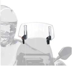 Knmaster RS-400A Yeni Nesil Kademeli Rüzgar Saptırıcı Şeffaf Ön Cam Uzatma / Deflektör