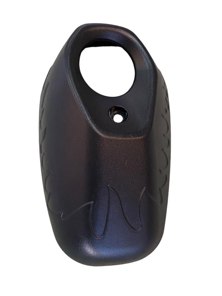 YAMAHA XMAX 250-300 EGSOZ MUHAFAZA MODİFİYE ARKA SİYAH 2018-2023