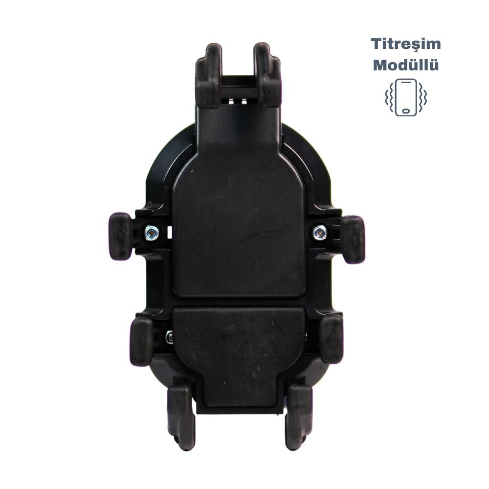 TANYU FP400 Titreşim Engelleyicili Tüm Motosikletlere Uyumlu Telefon Tutucu