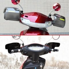 YAMAHA BWS 100 EL KORUMA RÜZGARLIK ŞEFFAF FLU