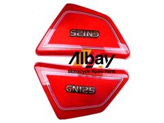 SUZUKİ GN 125 125 AKÜ KAPAK TAKIM KIRMIZI