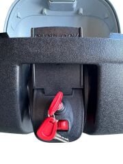 ARWİC CV 46 LİTRE ARKA ÇANTA TOPCASE NARDO GRİ