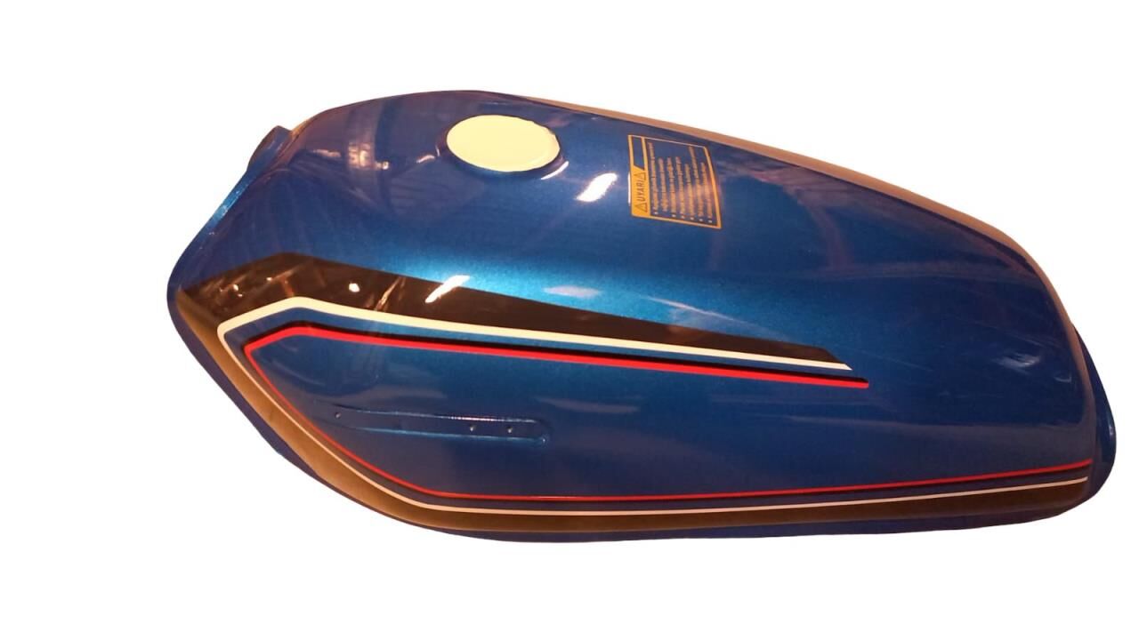 CG 125 YAKIT DEPOSU KOYU MAVİ